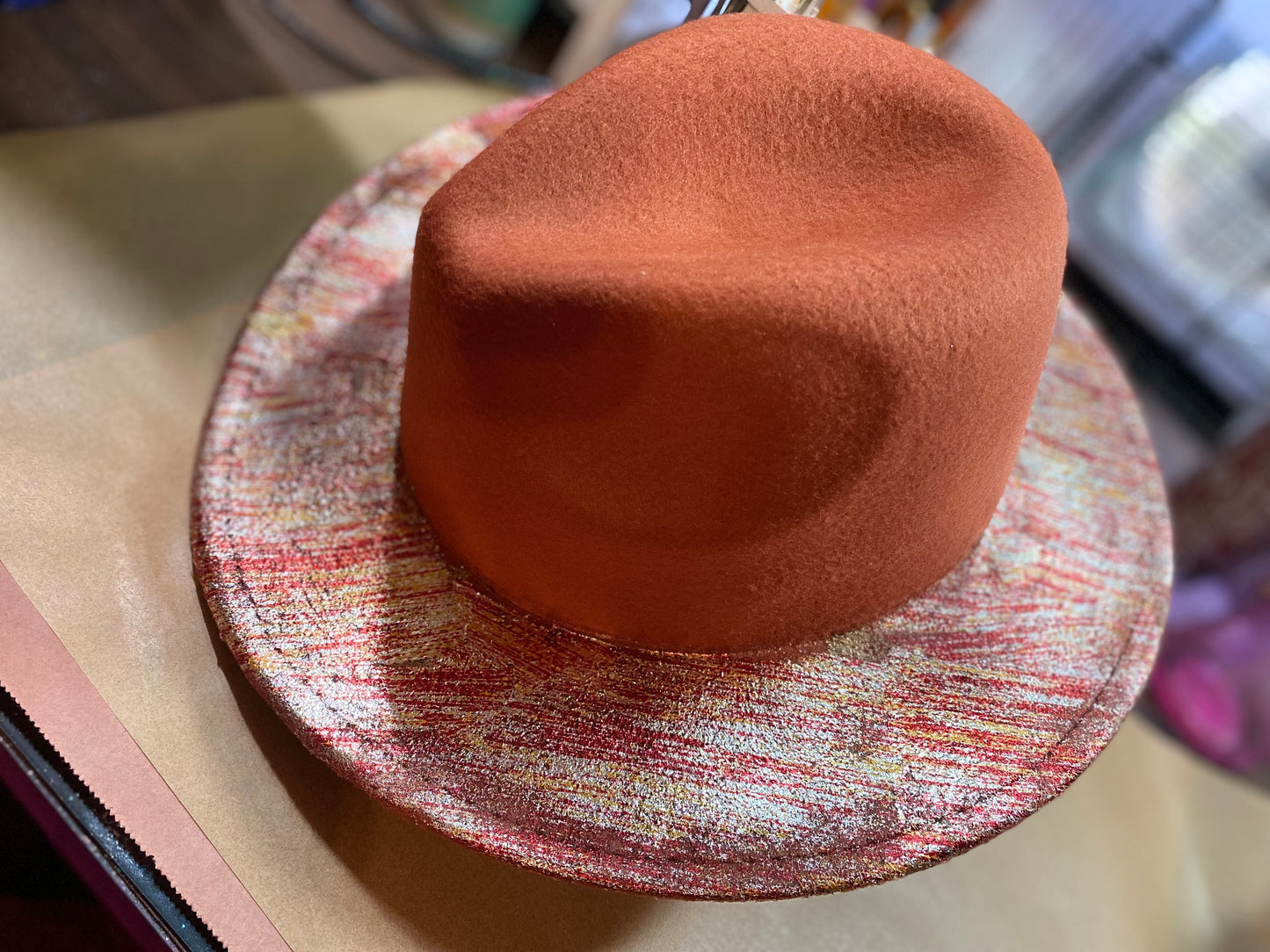 Custom Foiled/Burned Design Hat