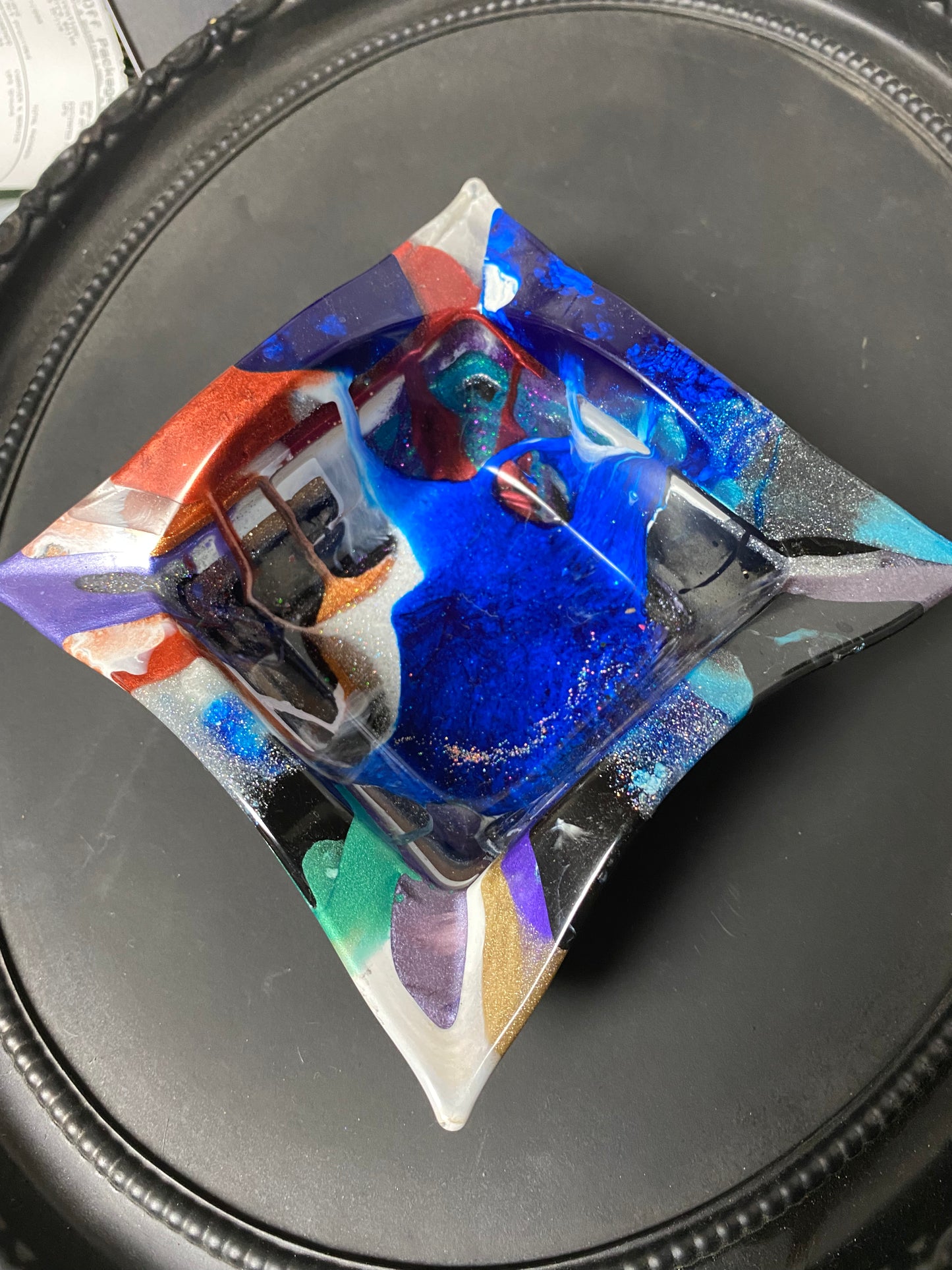 Large Epoxy Ash/Trinket Tray