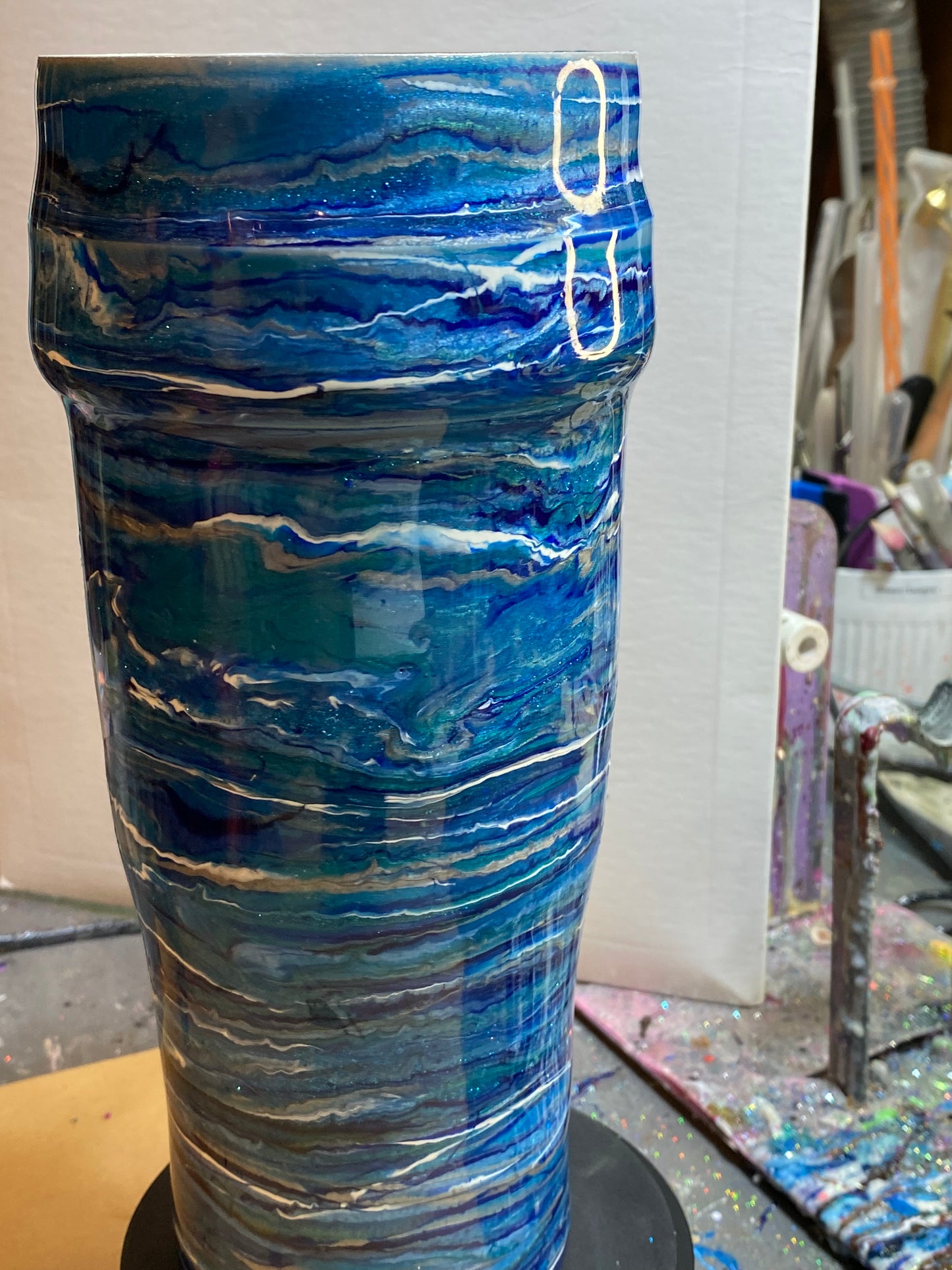 40oz Blurred Lines Tumbler