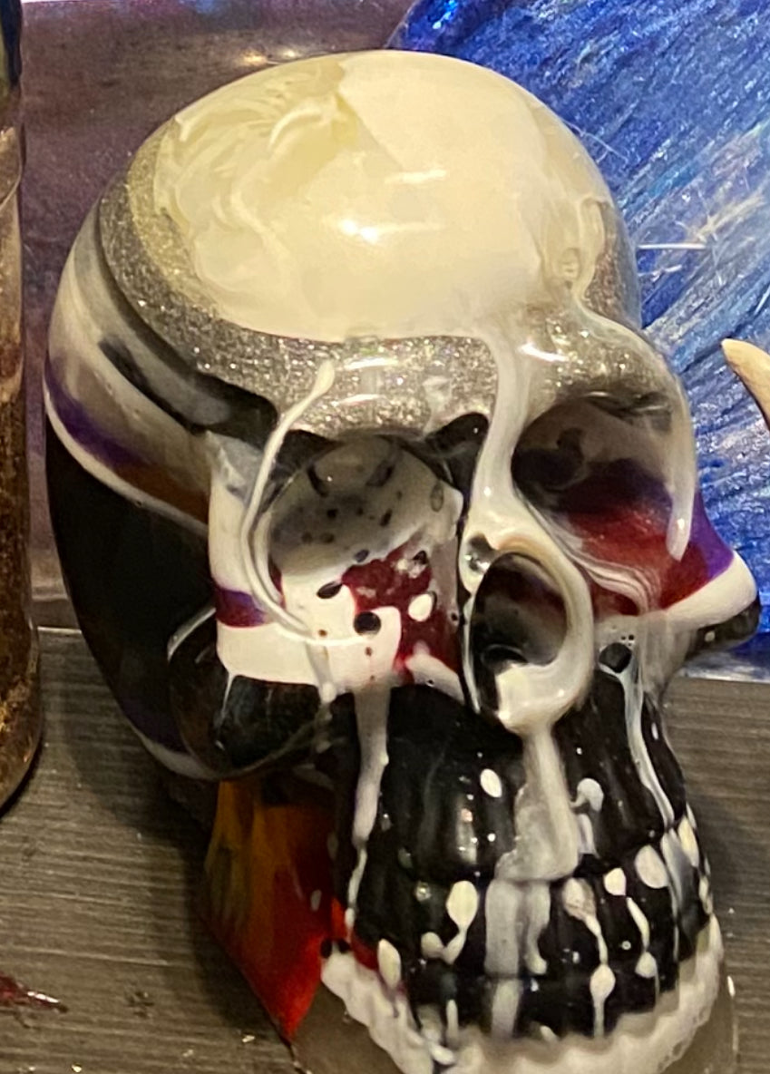 Large Epoxy Skull with or without lights