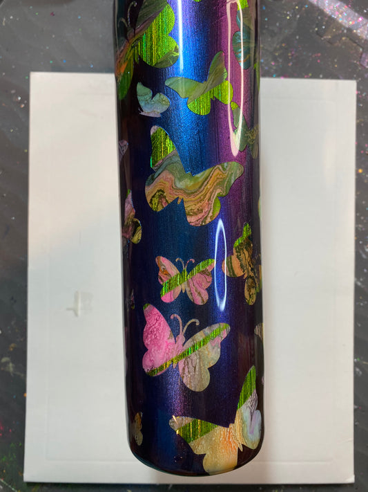 30oz Butterfly Peekaboo Tumbler
