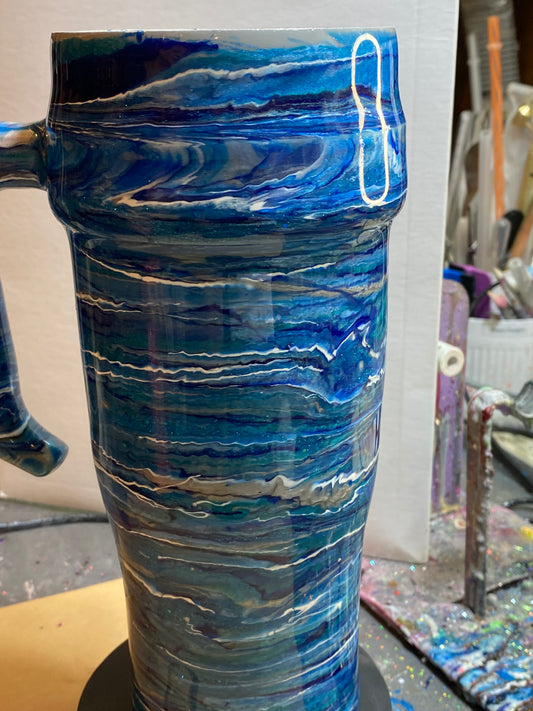 40oz Blurred Lines Tumbler
