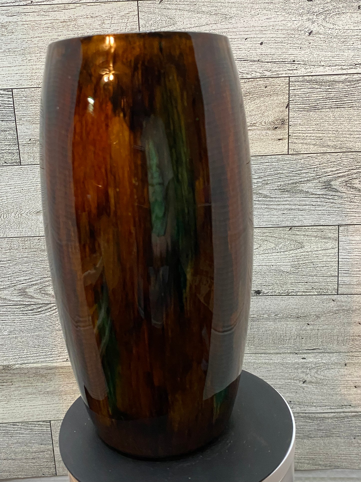 25oz Barrel Tumbler Wood Grain Base Custom Order