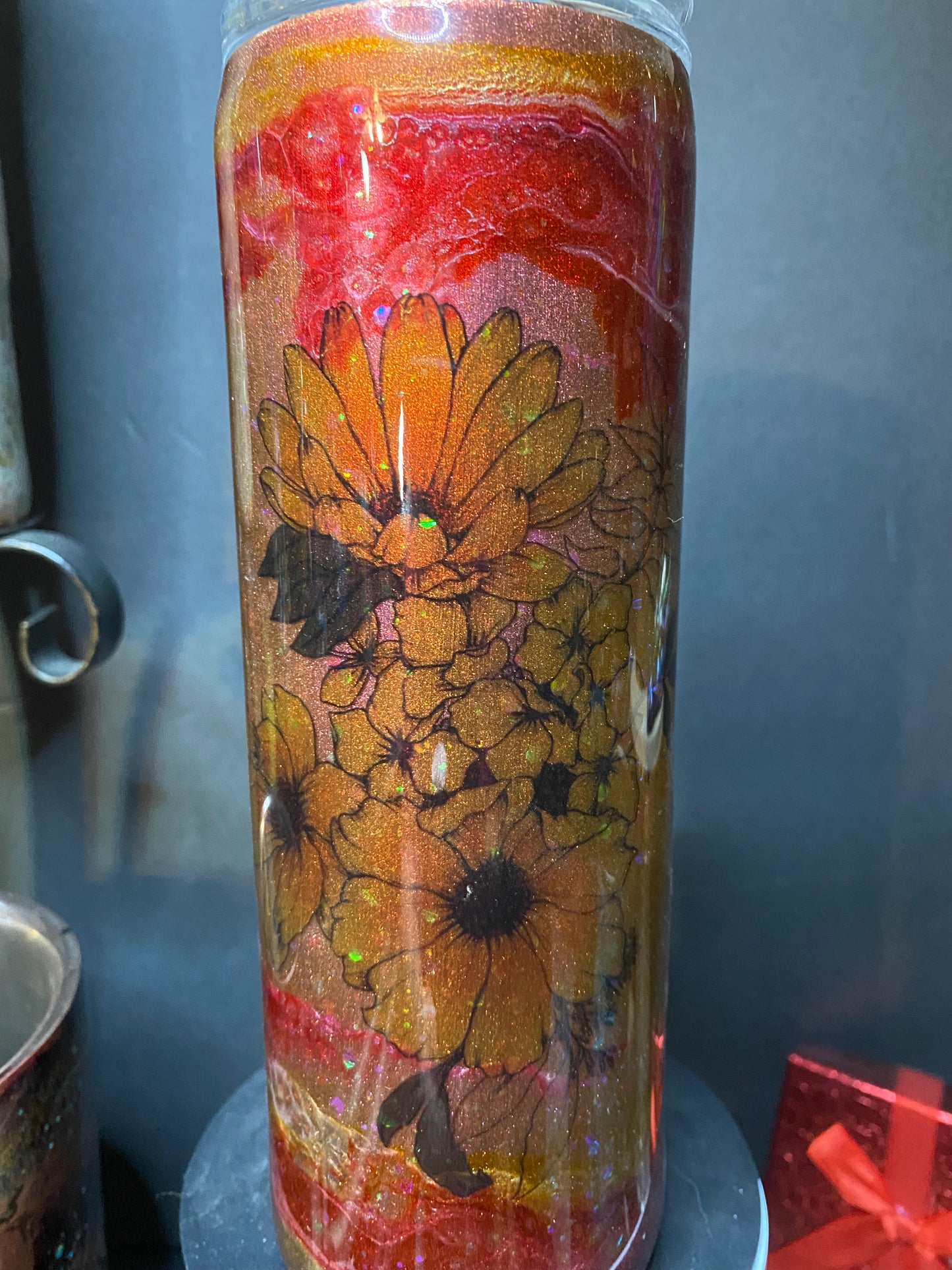 20oz Flower Tumbler