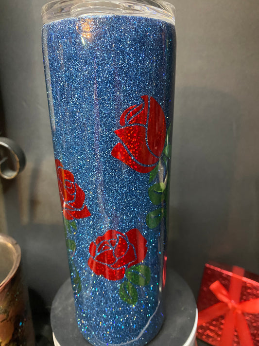 20oz Roses Tumbler