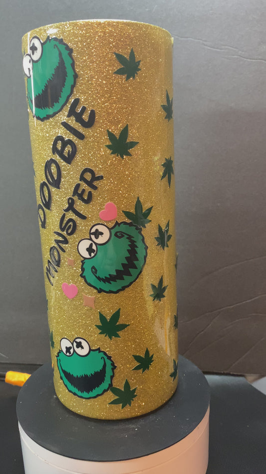 20oz 420 Doobie Monster Tumbler